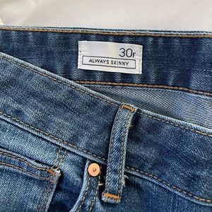 Women’s Gap Always Skinny 30 Regular Jeans